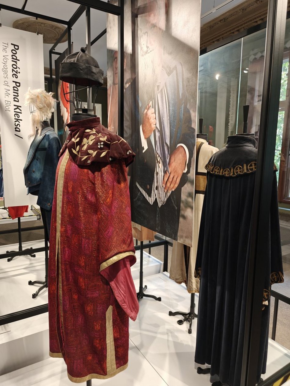 Kostiumy użyte w filmie w Muzeum Kinematografii w Łodzi