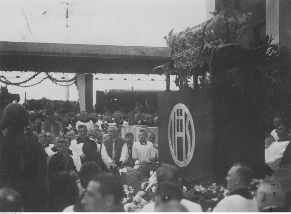 Dworzec Łódź Kaliska - czerwiec 1938 r. 