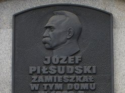 Józef Piłsudski z żoną aresztowani na Wschodniej w Łodzi