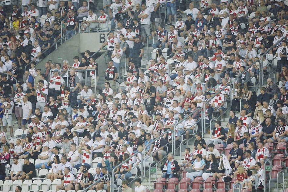 Kibice na meczu ŁKS Łódź z Górnikiem Łęczna. Byłeś/aś? Odszukaj się w galerii
