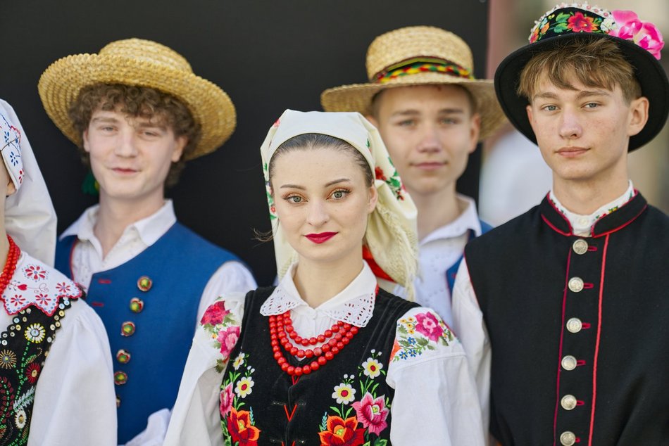 Łódź. Zespół folklorystyczny