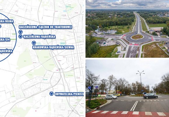 Łódź. Nowe ronda w Łodzi powstają na ogrągło. Sprawdź, gdzie!
