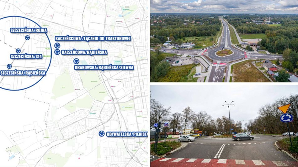 Łódź. Nowe ronda w Łodzi powstają na ogrągło. Sprawdź, gdzie!