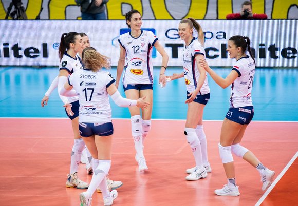 Kolejny pokaz sił PGE Budowlanych Łódź. Chemik Police bezlitośnie rozbity w trzech setach