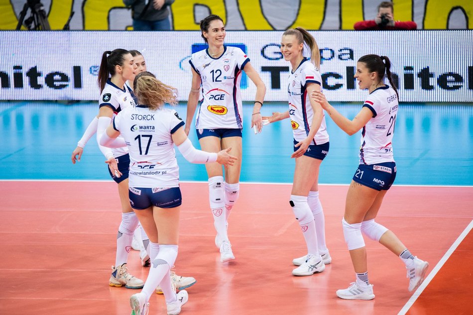 Kolejny pokaz sił PGE Budowlanych Łódź. Chemik Police bezlitośnie rozbity w trzech setach