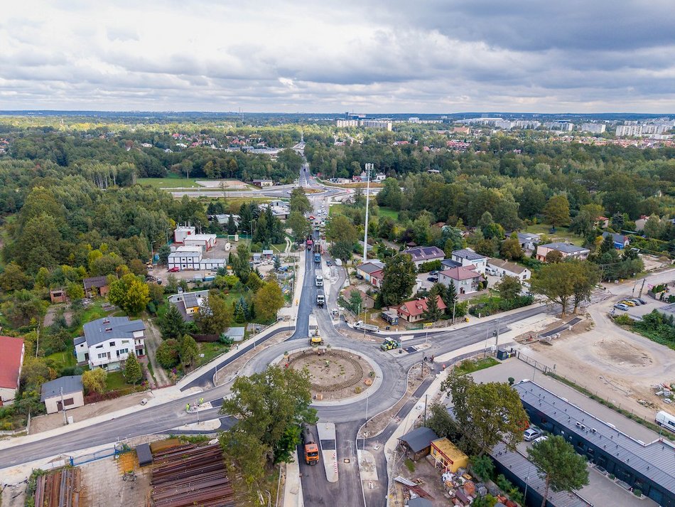Łódź. Kolejny odcinek Szczecińskiej w Łodzi gotowy. Z Polesia wprost na autostradę!