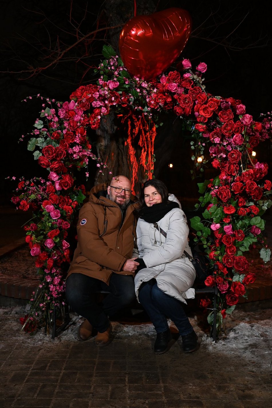 Łódź. Walentynki w Pasażu Rubinsteina w Łodzi. Aż czuć miłość w powietrzu!
