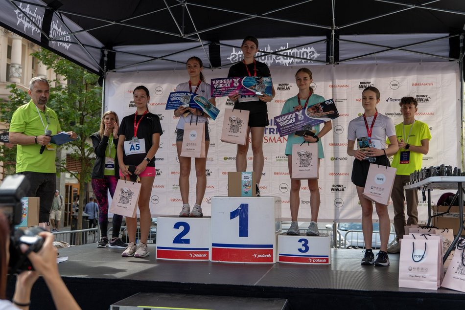 Mini Bieg Ulicą Piotrkowską Rossmann Run ukończony