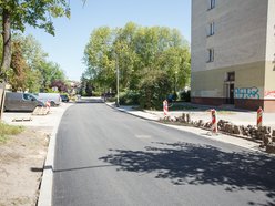 Ulica Ossowskiego w remoncie