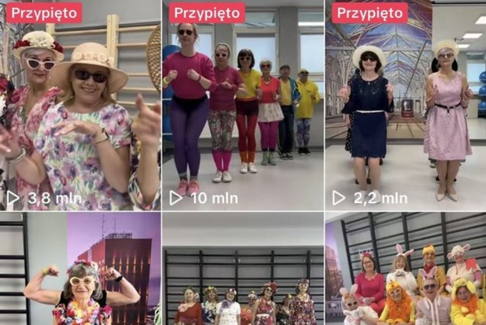 Seniorzy z Łodzi podbijają TikToka! Mają miliony zasięgów!