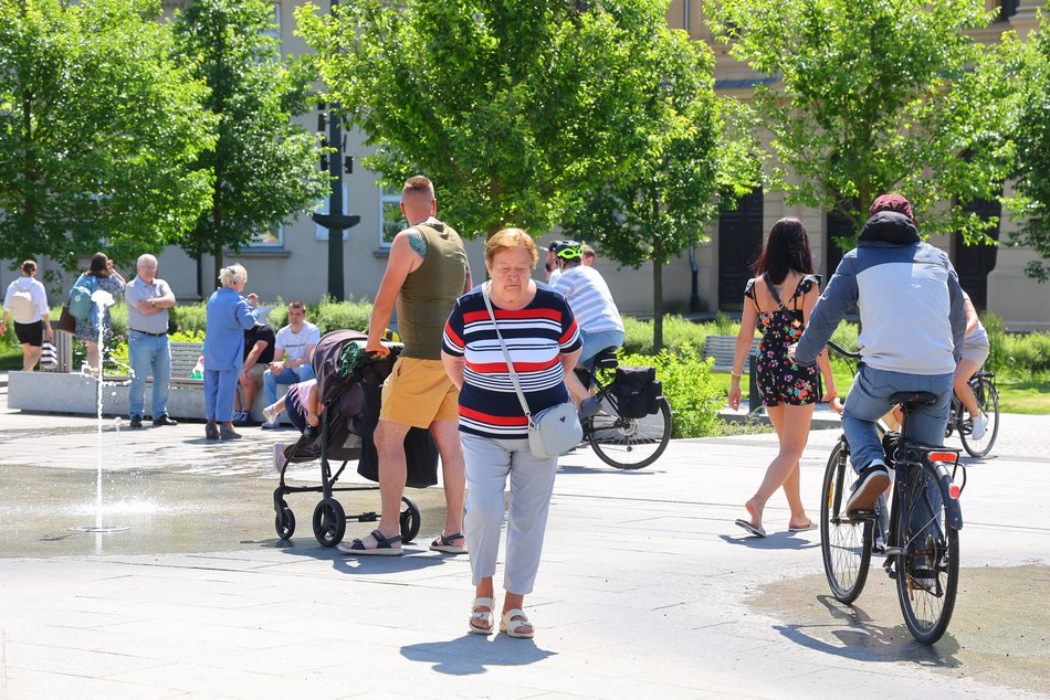 Lato zawitało na Piotrkowską i plac Wolności. To gorący weekend w Łodzi