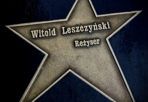 Gwiazda Witolda Leszczyńskiego na. ul. Piotrkowskiej