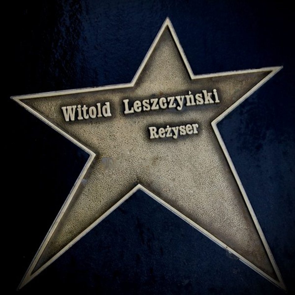Gwiazda Witolda Leszczyńskiego na. ul. Piotrkowskiej