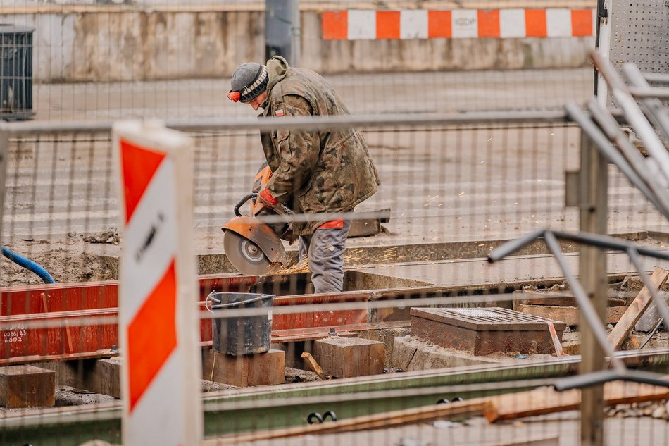 Remont skrzyżowania Legionów i Zachodniej