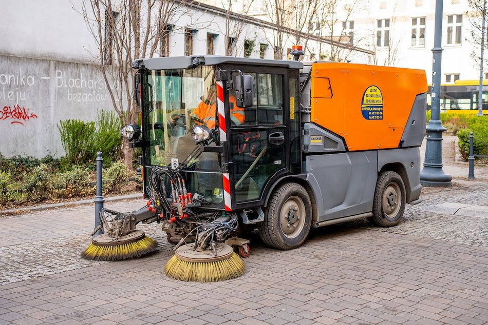 Wiosenne porządki w Łodzi