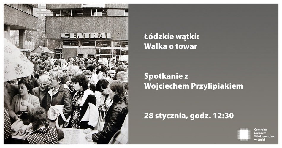 grafika zapraszająca na wydarzenie w Łodzi