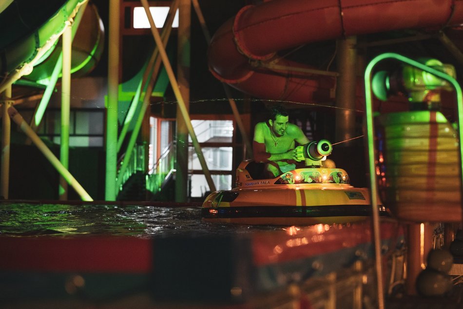 After party Łódź Summer Festival 2025. Impreza przeniosła się do Aquaparku Fala