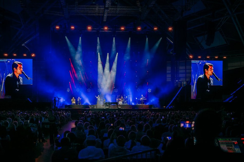 Łódź. Matteo Bocelli w Łodzi. Syn słynnego Andrei zachwycił tłumy w Atlas Arenie