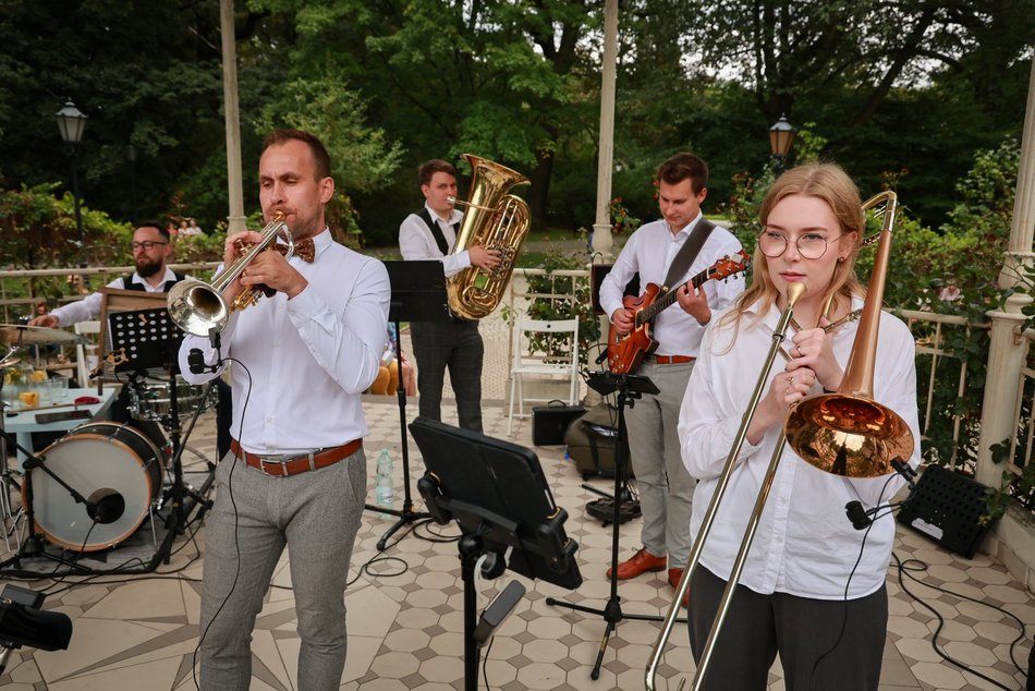 Łódź. Letnie Koncerty w Altanie. Filmowa muzyka w interpretacji zespołu Tripper Stompers