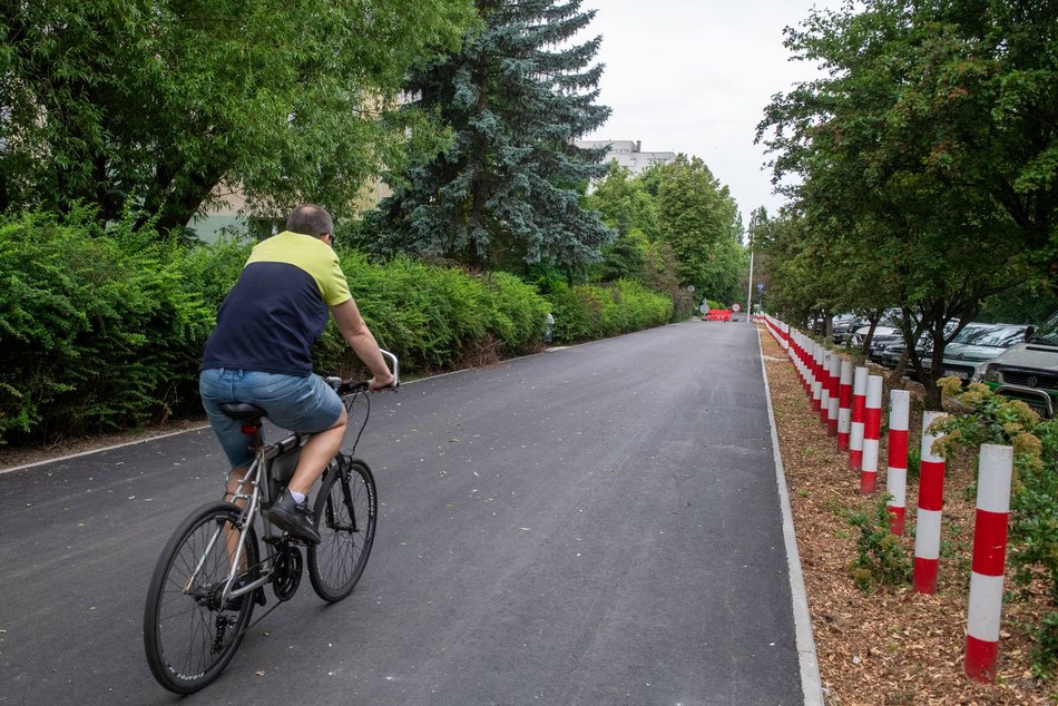 Łódź. drogi rowerowe