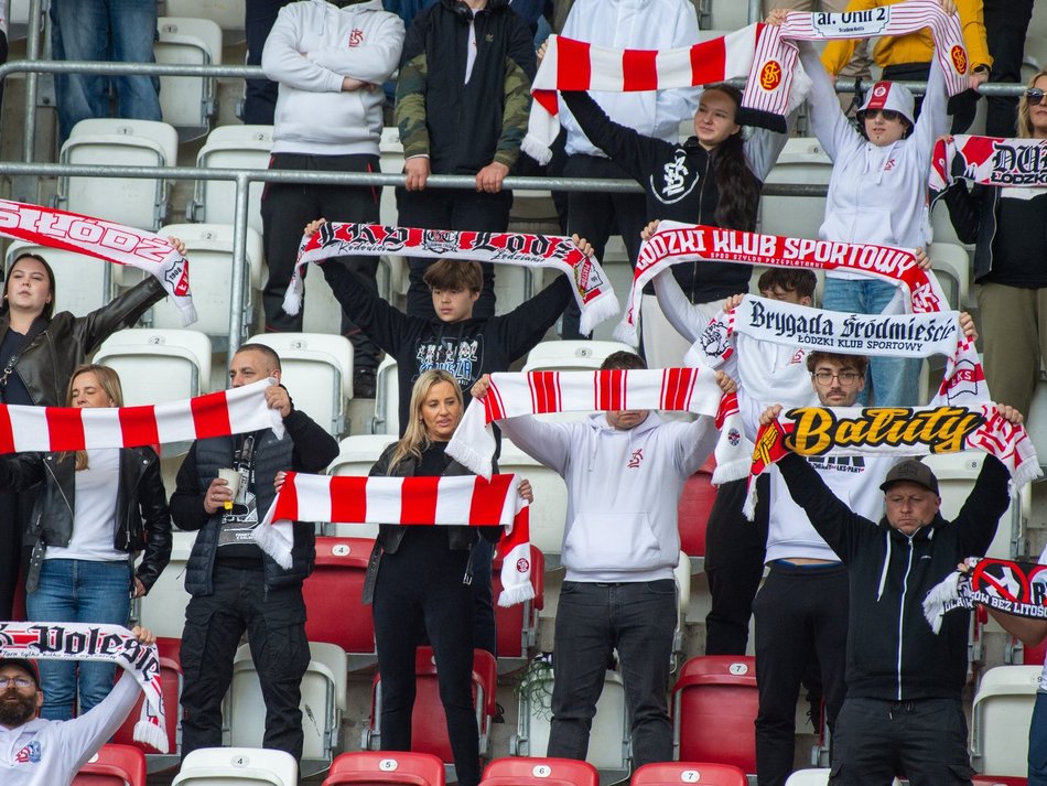 Łódź. Kibice na meczu ŁKS Łódź - Stal Rzeszów. Byłeś/aś? Znajdź się w galerii zdjęć!