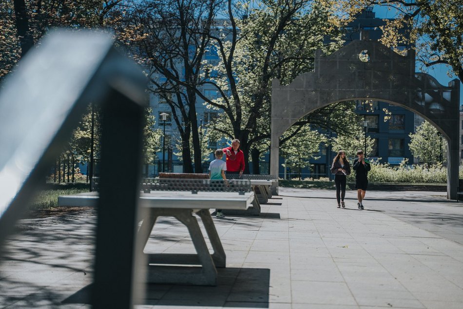 Łódź. Park Staromiejski w Łodzi idealny na majówkowy spacer. To zielona oaza w centrum miasta!