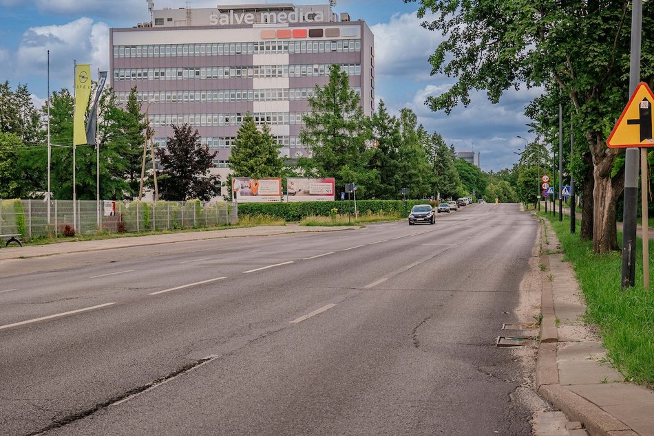 Łódź. Ulica Szparagowa w Łodzi przed remontem