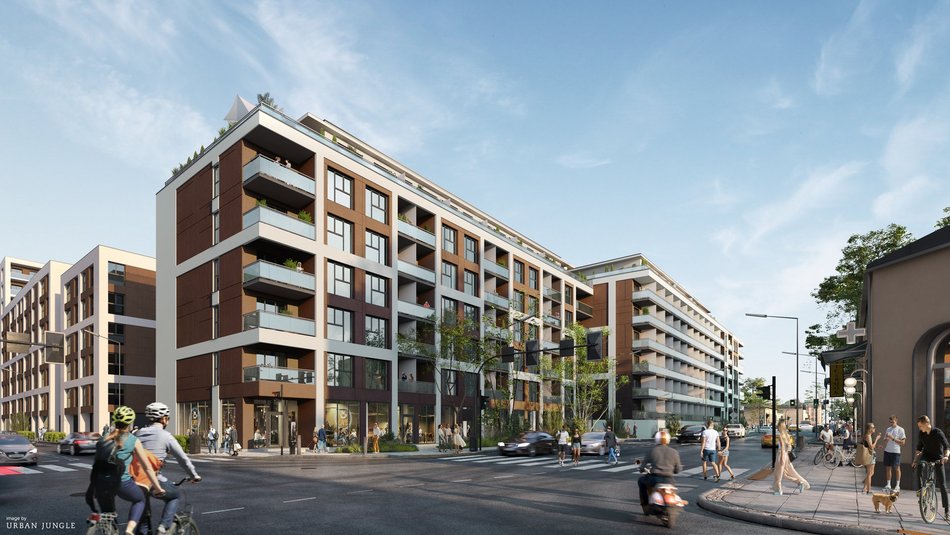 Łódź. Tuwima Apartments w Łodzi - wizualizacja