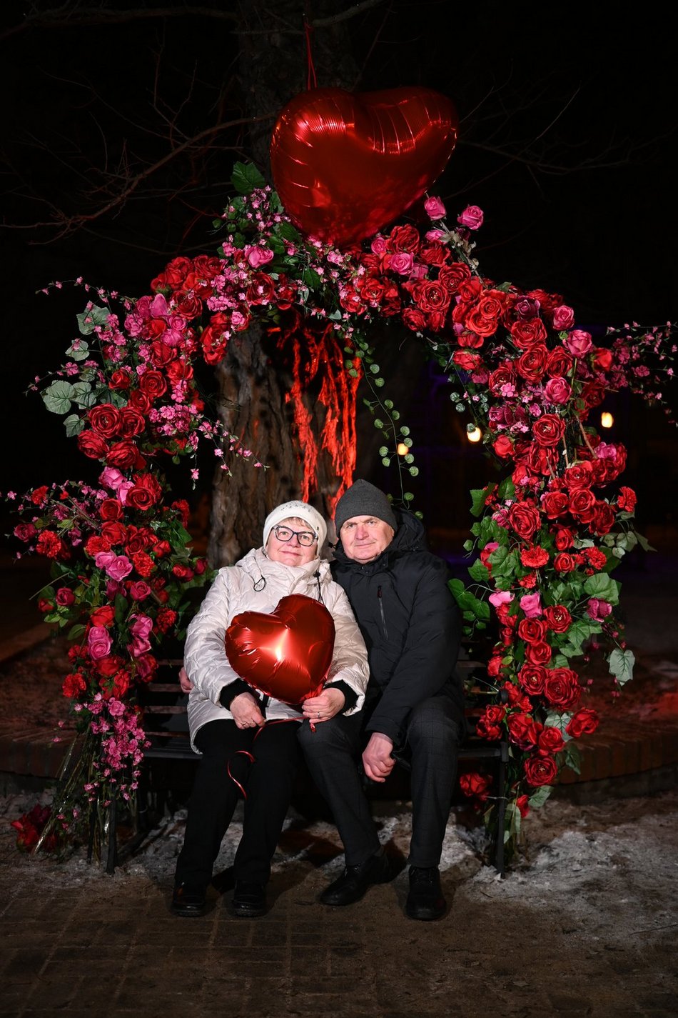 Łódź. Walentynki w Pasażu Rubinsteina w Łodzi. Aż czuć miłość w powietrzu!