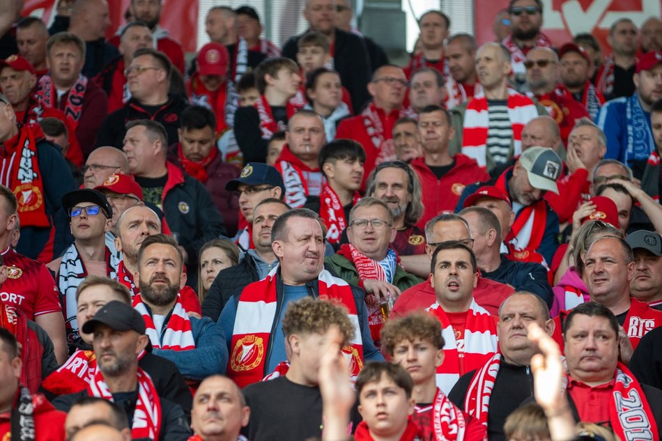 Łódź. Kibice na meczu Widzew Łódź - Lechia Gdańsk. Byłeś/aś? Znajdź się na trybunach!