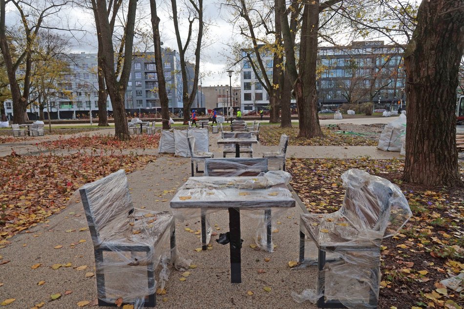 Remont parku Staromiejskiego