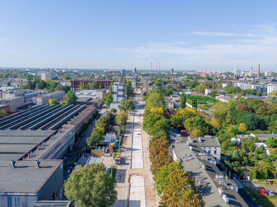 Remont ul. Przybyszewskiego