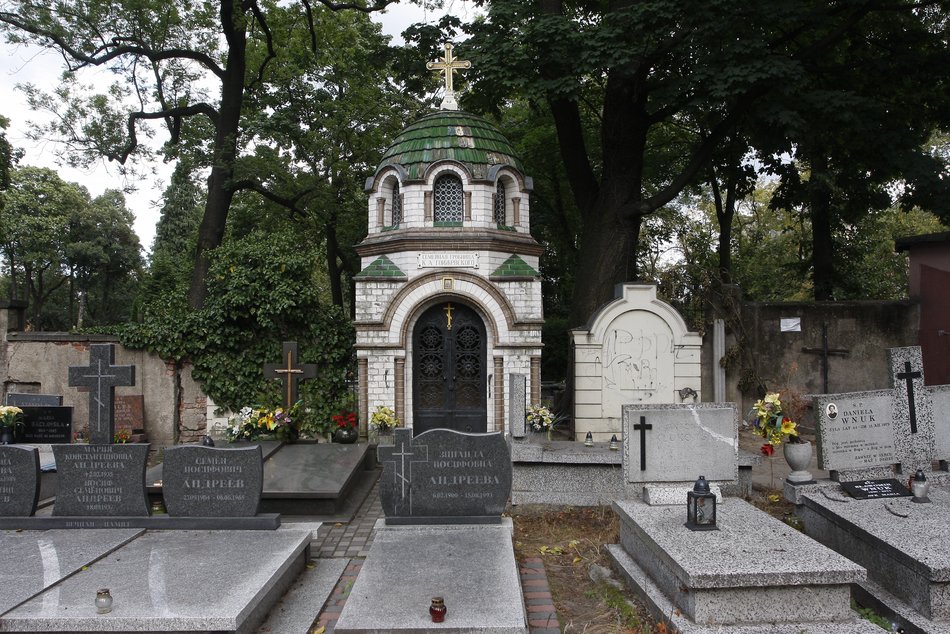 Stary Cmentarz w Łodzi - mauzoleum Gojżewskich