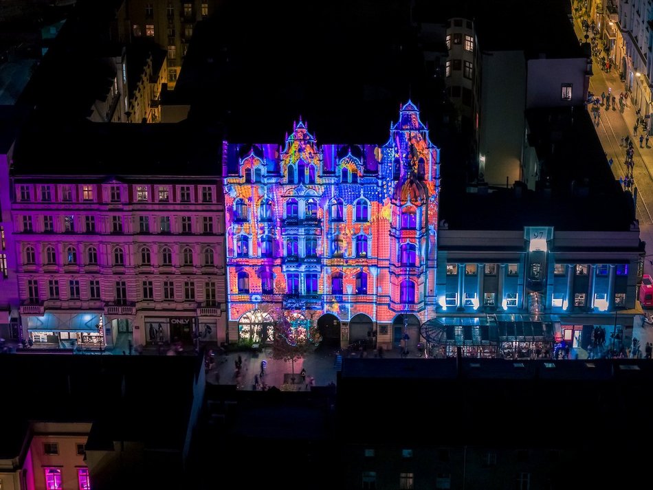 Light Move Festival Łódź 2025 z lotu ptaka! Te widoki zachwycą każdego!