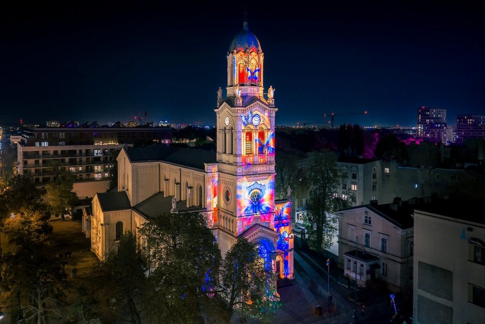 Light Move Festival Łódź 2025 z lotu ptaka! Te widoki zachwycą każdego!