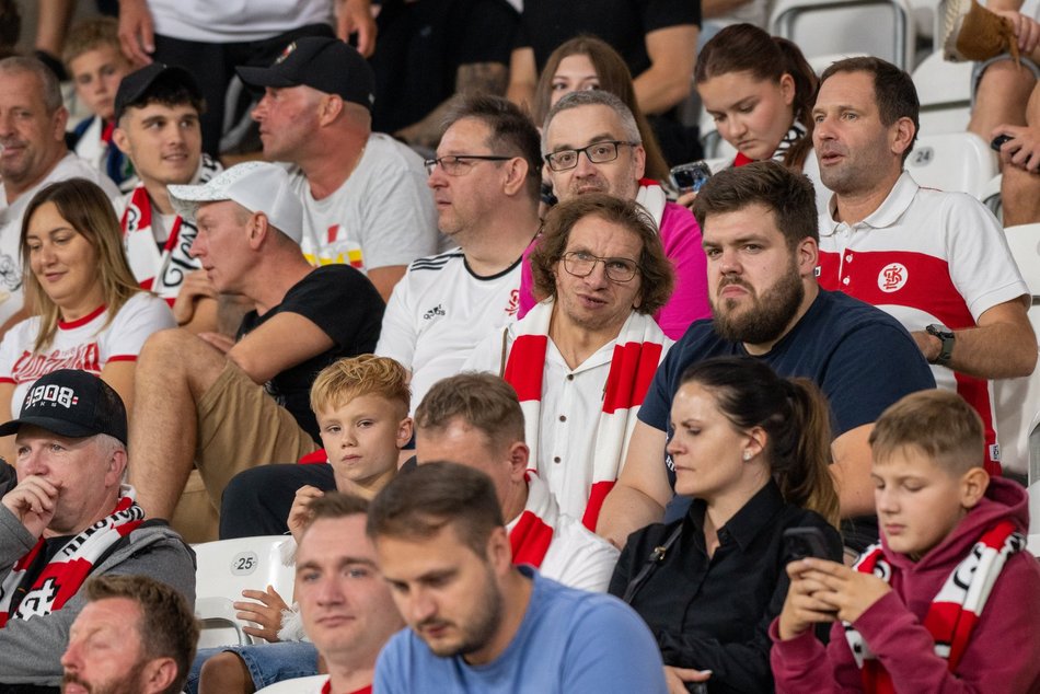 Łódź. Kibice na meczu ŁKS Łódź - Wieczysta Kraków. Byłeś/aś? Znajdź się w galerii