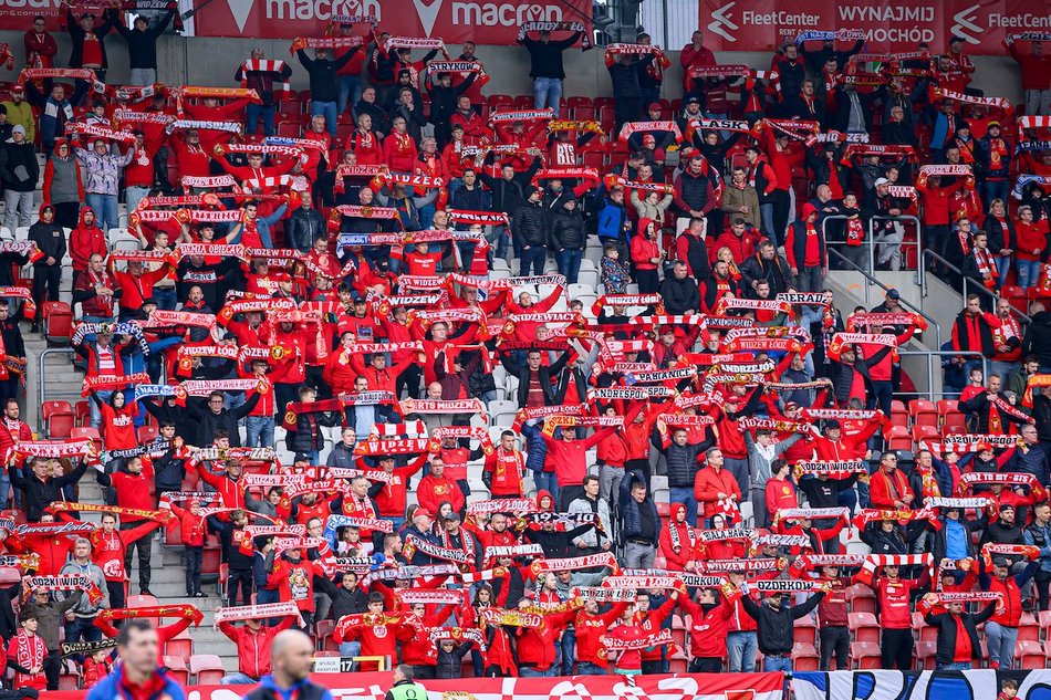 Łódź. Kibice na meczu Widzewa Łódź z Puszczą Niepołomice. Byłeś? Odszukaj się w galerii