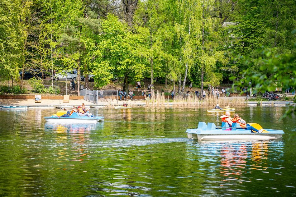 Łódź. Piknik w Arturówku. Łodzianie rozpoczęli majówkę 2025 nad wodą