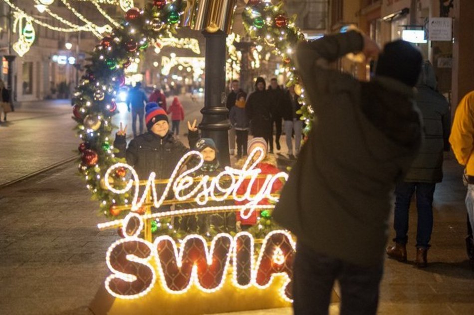 Iluminacje na Piotrkowskiej