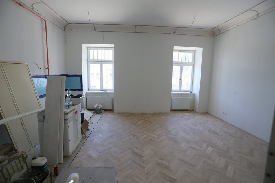 remontowana kamienica