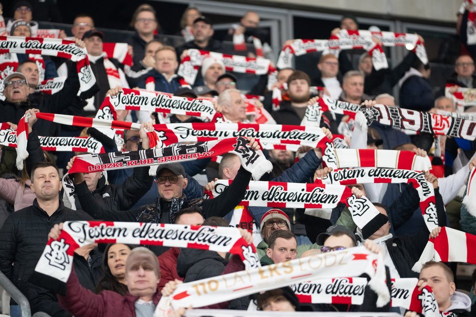 Kibice na meczu ŁKS Łódź z Miedzią Legnica. Odszukaj się w naszej galerii