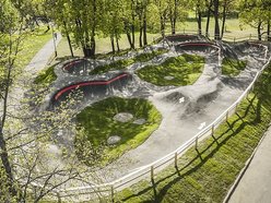 Łódź. Pumptrack na Radogoszczu