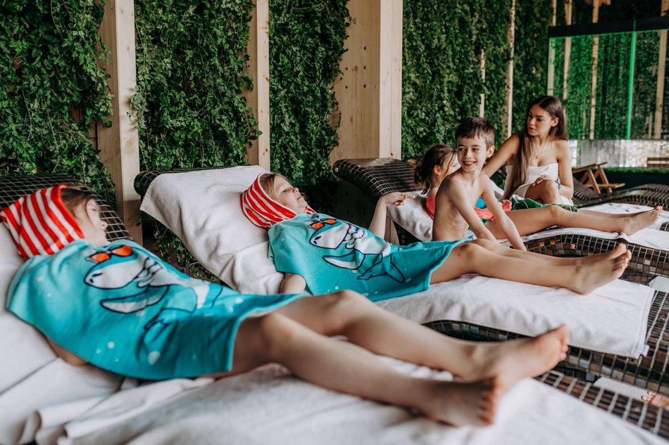 Łódź. Saunowanie dla dzieci w Aquaparku Fala