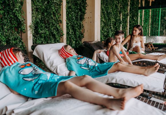 Łódź. Saunowanie dla dzieci w Aquaparku Fala