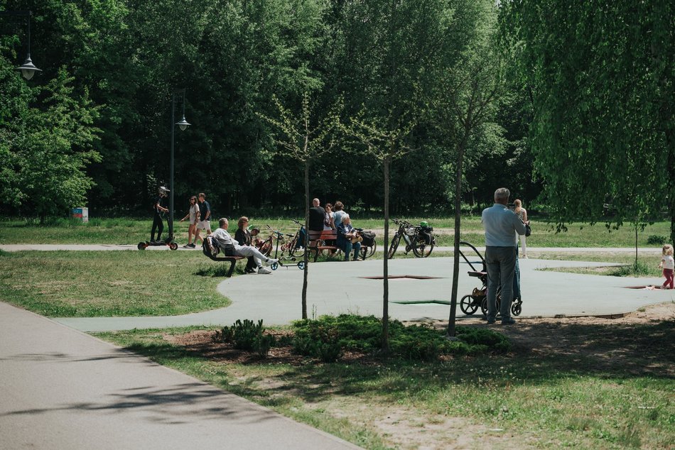 Łódź. Park na Zdrowiu