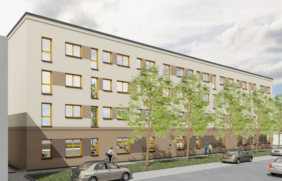 wizualizacje nowych budynków