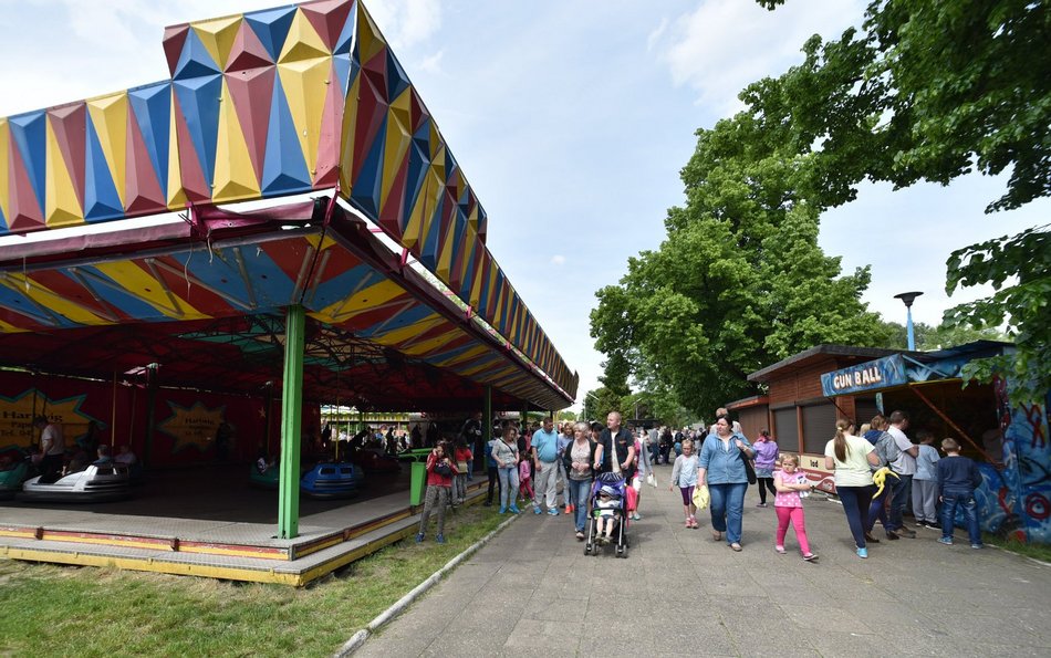 Dawny lunapark w Łodzi