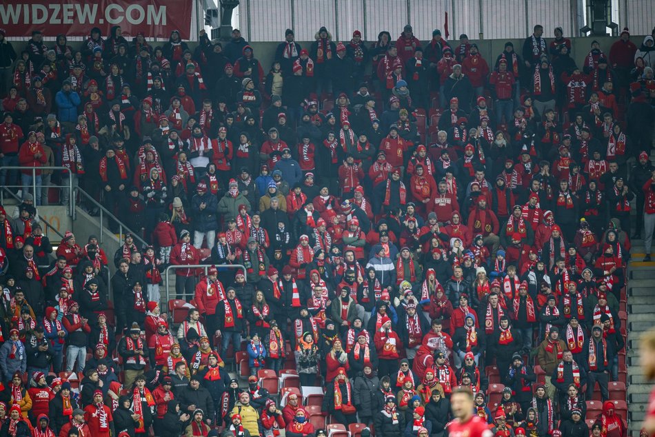 Zdjęcia z meczu Widzewa Łódź z Cracovią