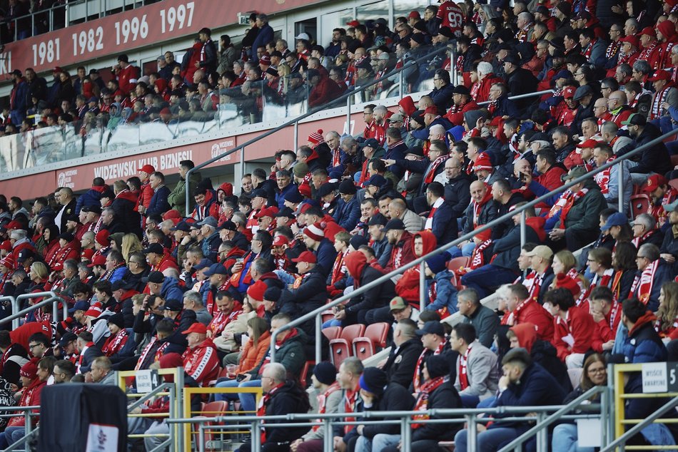 Kibice na meczu Widzewa Łódź z Motorem Lublin. Byłeś? Odszukaj się na trybunach