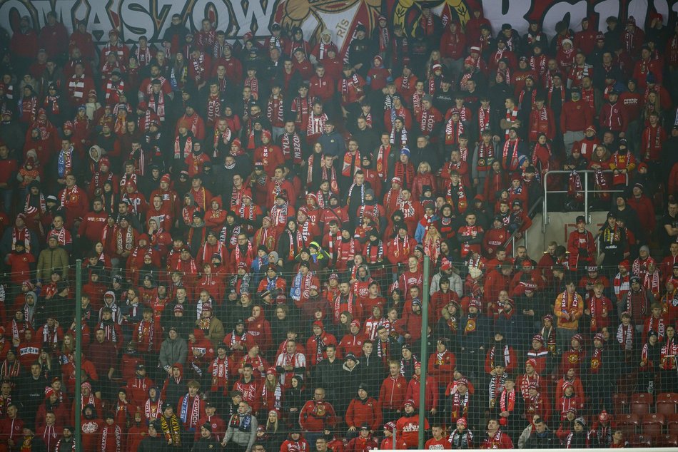 Widzew Łódź - Stal Mielec kibice